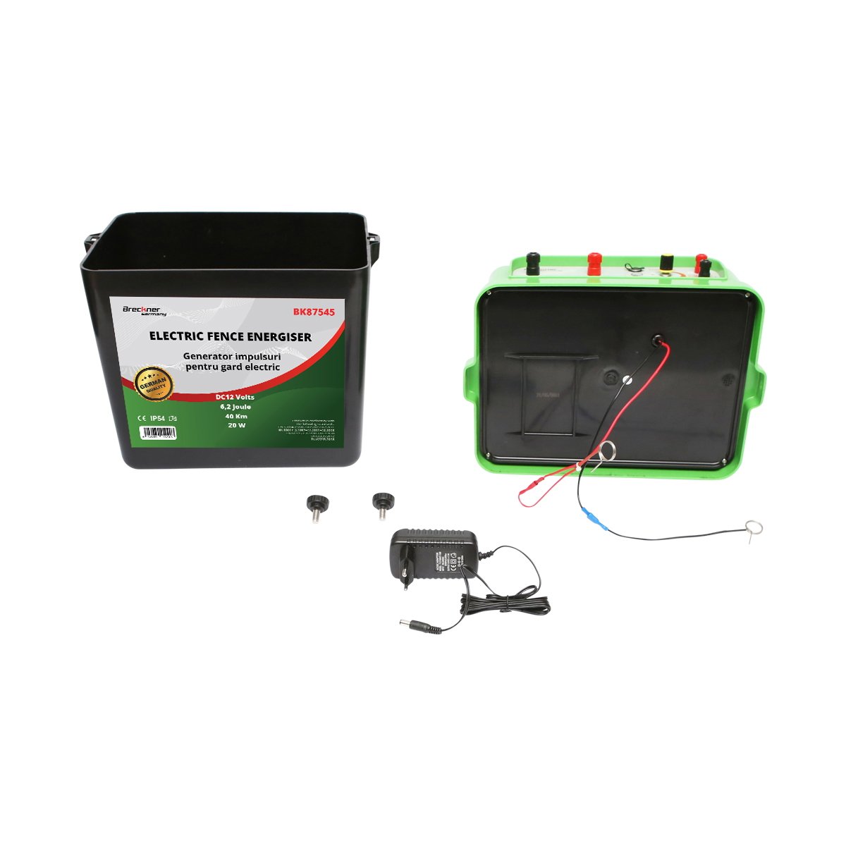 Aparat generator impulsuri DC 220V/AC 12V 6.2 Joule, 40 km gard electric Breckner Germany
